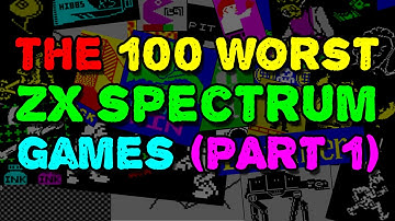 The 100 worst Spectrum games - part one (A-L)