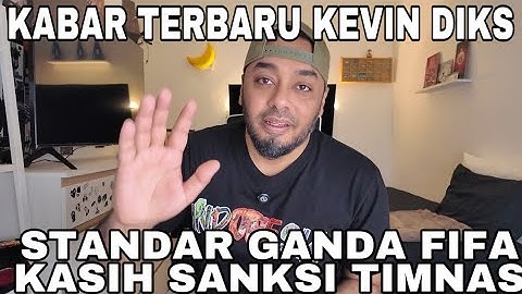 TIMNAS INDONESIA KENA DENDA BESAR DARI FIFA.. JELANG LAWAN JEPANG KEVIN DIKS SIAP MAIN..??
