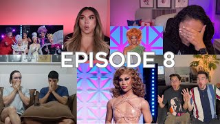 Marina Summers - Drag Race UK VS The World Episode 8 Reactions Compilation Part 1