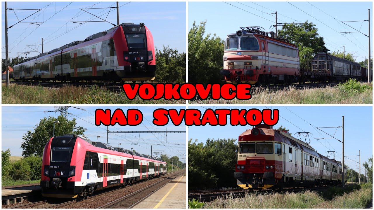 Vlaky Vojkovice nad Svratkou • 15.6.2024