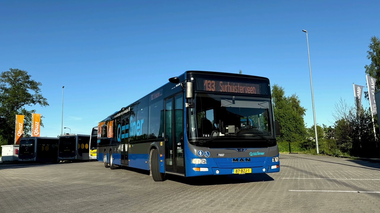 (Sound) MAN A44 Lion's City L LE NL323-15 - ZF Ecolife Kickdown - Qbuzz 7657