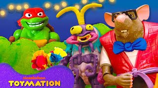 TMNT Toys Help Splinter on a Date with a MUTANT!  | Toymation