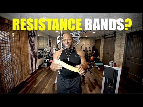 Ron Williams Fitness Resistance Band with Handles