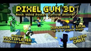 Pixel gun 3d с монтажом 😃