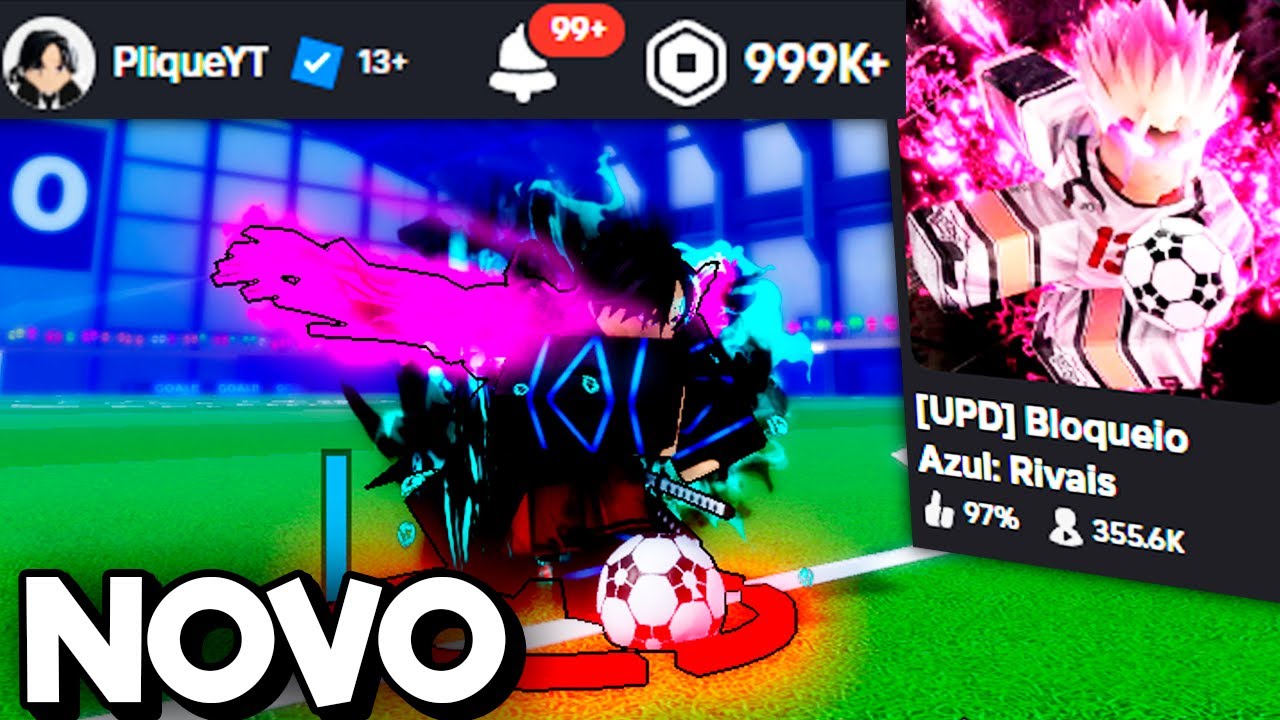 GASTANDO ROBUX INFINITO NA ATUALIZAÇÃO DO BLUE LOCK RIVALS - YouTube