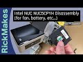 Intel NUC NUC5CPYH Disassembly (for fan, battery, etc...)