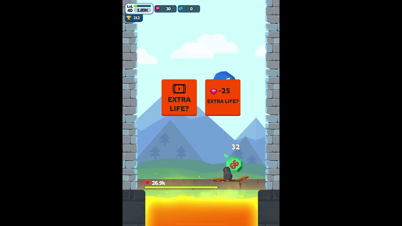 Level 40 Challenge: Ball Blast Action