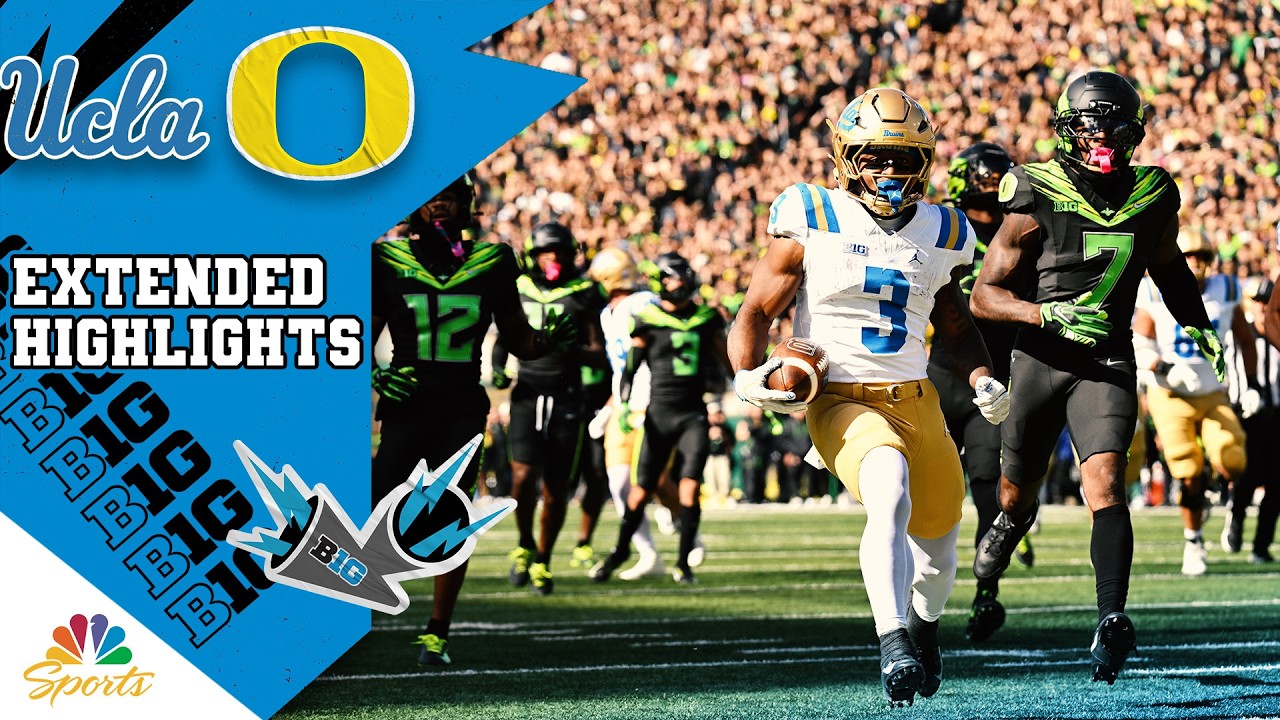 No. 21 UCLA Bruins vs. No. 13 Oregon Ducks | COLLEGE FOOTBALL HIGHLIGHTS | 10/10/26 | NBC Sports