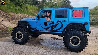 Desafío do Escorregador 4x4 - Muito Liso - Wranglers V8 @WaldysOffRoad​