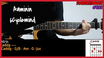Aaminin - 6Cyclemind (With Guitar 2) (Guitar Cover With Lyrics & Chords)
