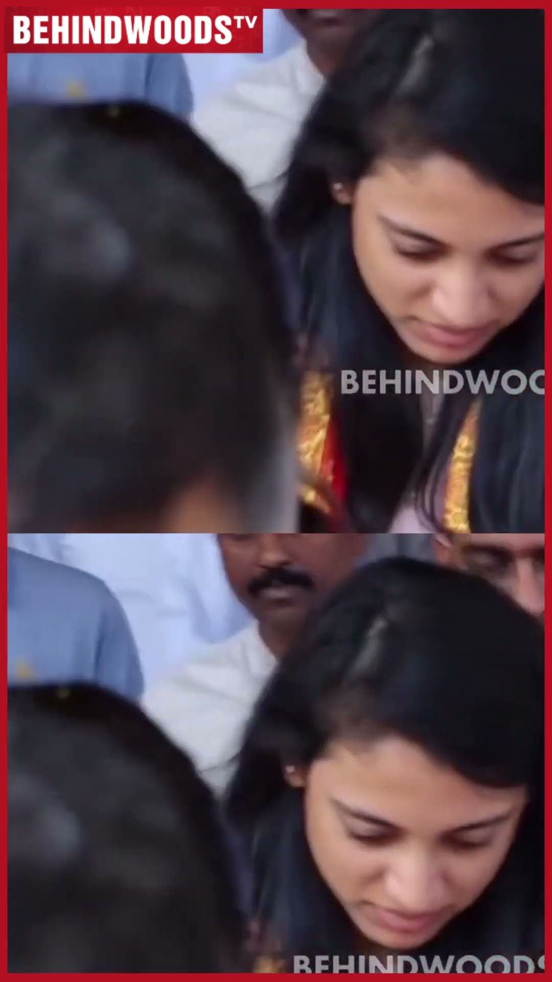 'எல்லாரும் சாமி கும்பிட்டாச்சா...'?Cute smridhi At Tirupathi