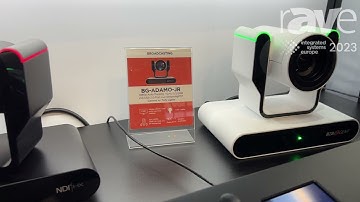 ISE 2023: BZBGEAR Unveils BG-ADAMO-JR 1080p@60Hz Live-Streaming PTZ Camera for Broadcast
