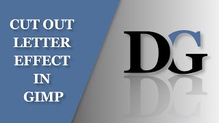 CUT OUT LETTER IN GIMP