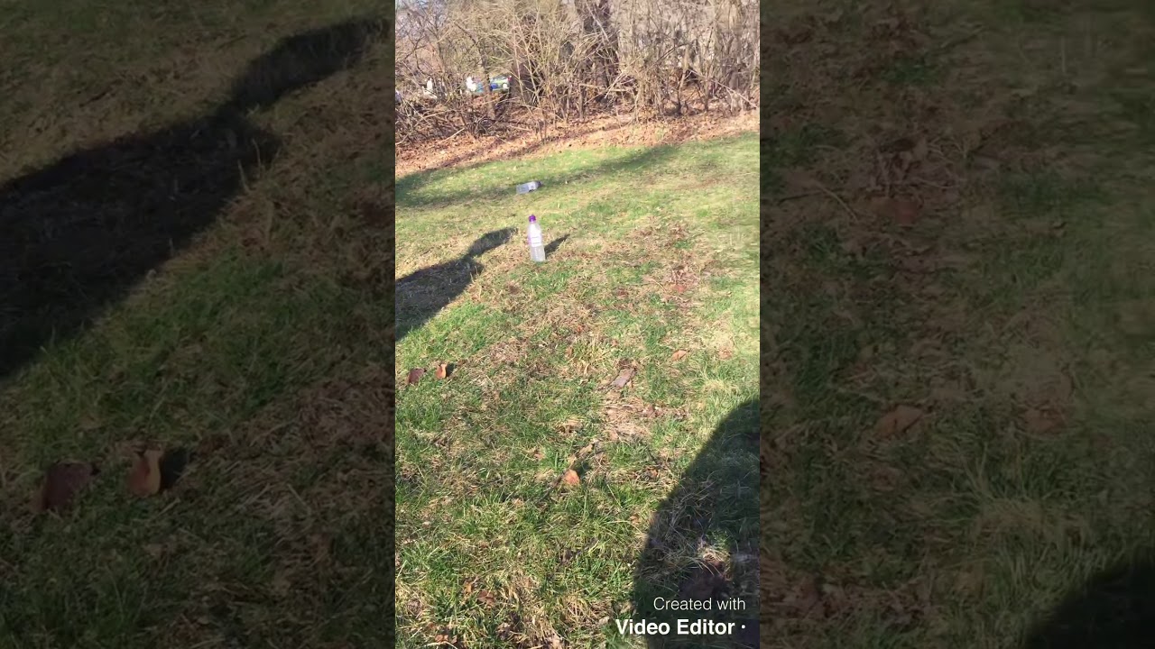 Sodium metal in water bottle explosion