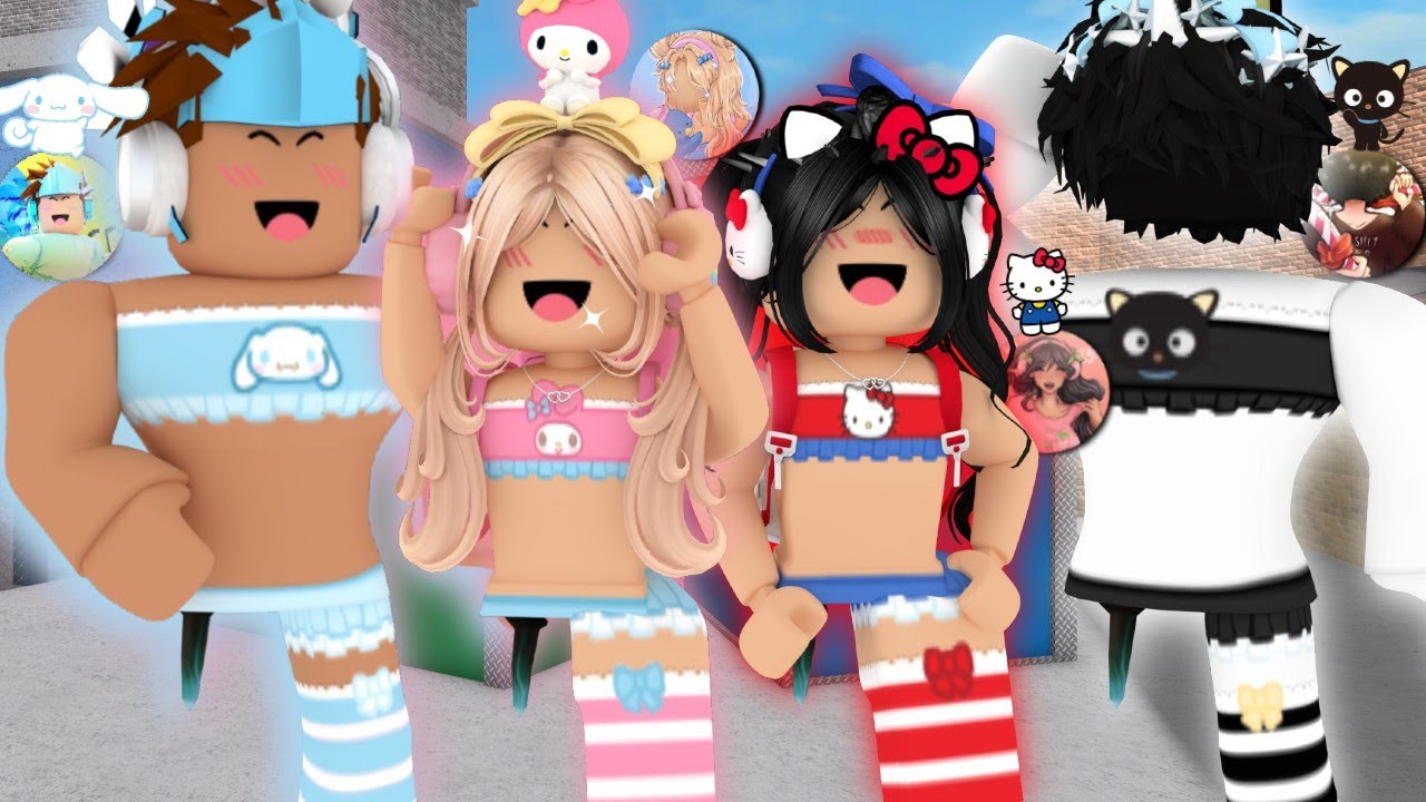 MM2 как SANRIO с ютуберами...