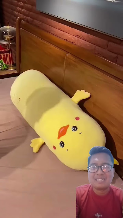 Bantal dan Guling nya Lucu ya 😍🐥 #kawaiiplush #funny #kawaiiplushies #cuteplush #shorts #fyp