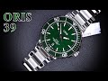 ORIS AQUIS 39mm The Tinier then you think Diver | Hulk Aquis | Green Oris Aquis