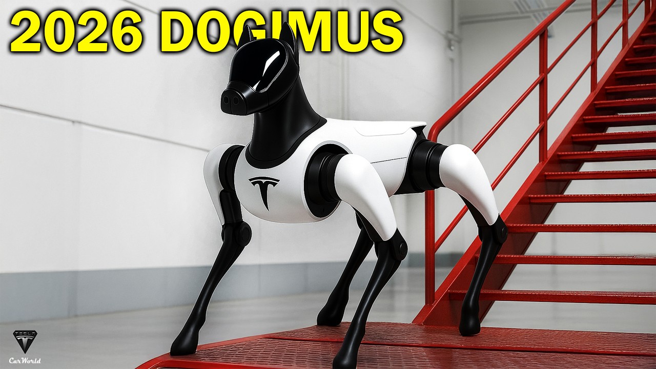 “,000 Tesla DOG Robot Unveiled! Elon Musk Introduces New Factory Guardian—What’s Inside?” – Video