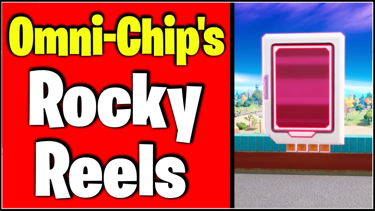 Fortnite Sammle Omni Chip's bei Rocky Reels (Omni Chip's Woche 5