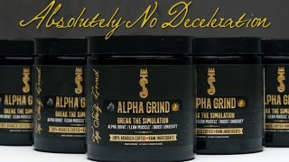 🐺Alpha Grind👑 – Natural Energy + Brain Clarity Focus Lean Muscle Building