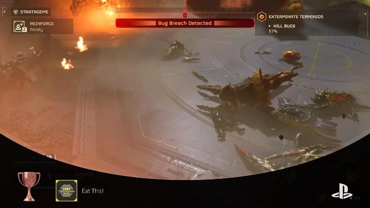 HELLDIVERS 2 Eat This! Achievement - YouTube
