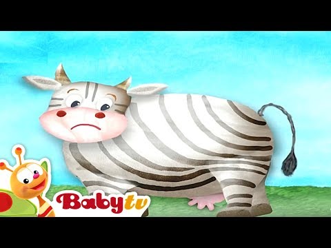 Oliver | The Cow's Spots 🐄  | Animals for Kids | cartoons @BabyTV