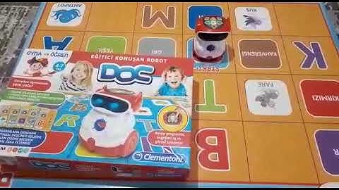 Clementoni doc eğitici konuşan robot