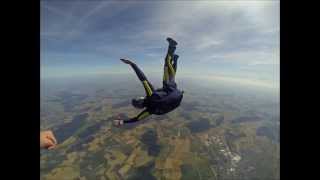 AFF Training - Breakdance moves (Skydiving)