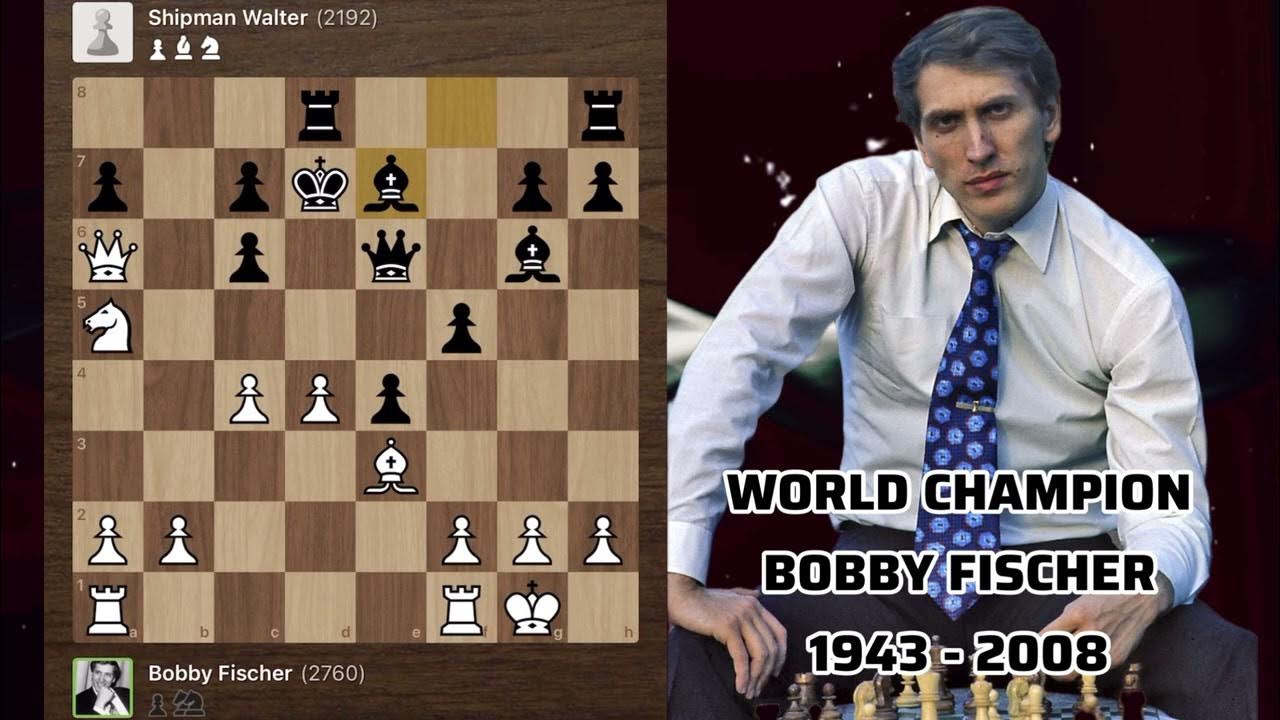 Bobby Fischer vs Shipman Walter • Manhattan Chess Club Championship