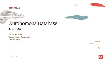 Autonomous Database Level 100 - Part 1 - Introduction to Autonomous Database on OCI