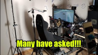 My recording set-up for SIM RACING Videos!!!