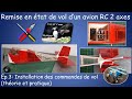 Remise en état de vol d’un avion RC 2 axes | Ep.3: Commandes de vol, théorie & installation
