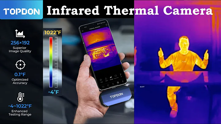 ✅Cool Tool - Infrared Thermal Imaging Camera Review - Phone Tablet Windows - Topdon TC001