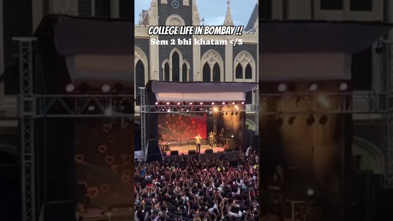 College Life in Bombay 🔥 Mumbai College Campus 