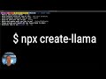 Introducing create-llama
