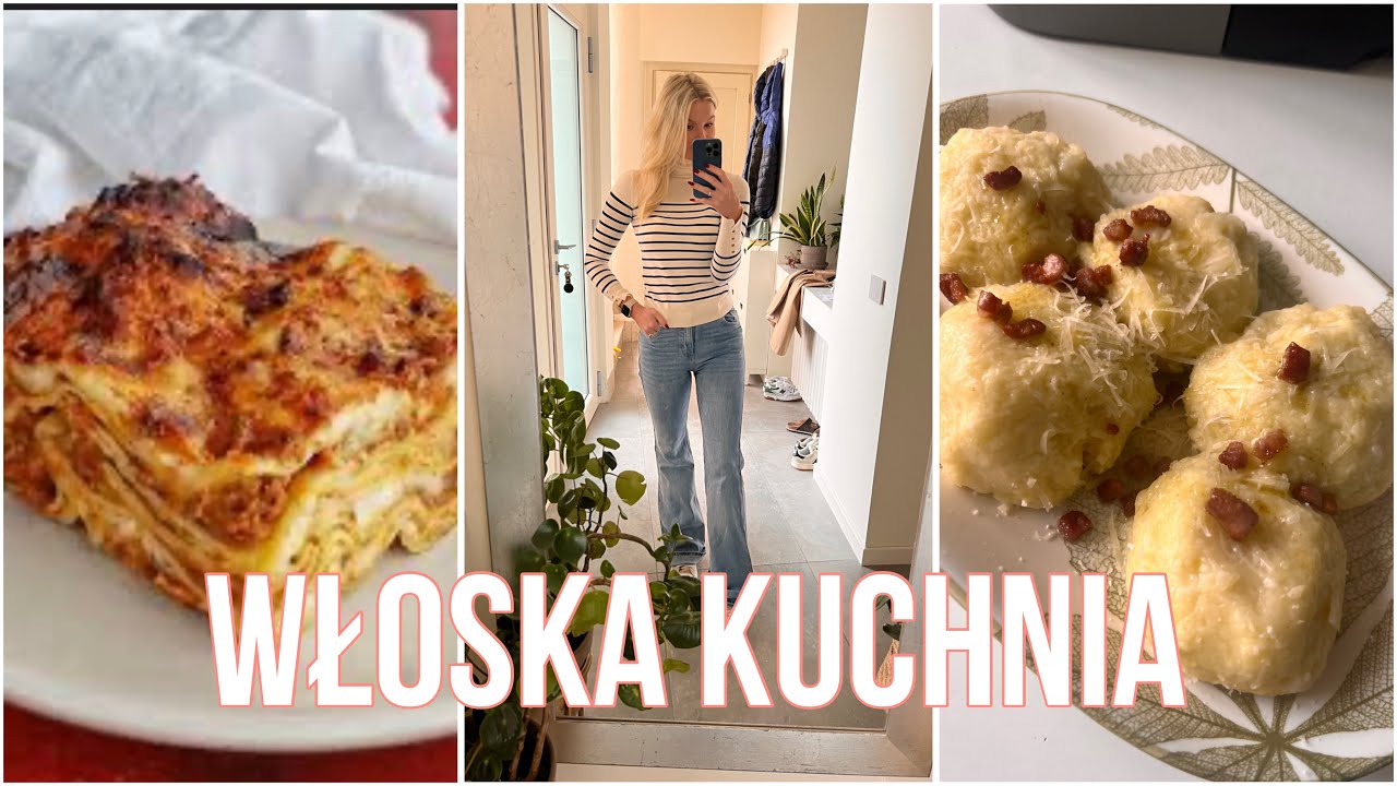 Vlog Lasagne & Gnocchi z gorgonzolą- przygotowania na podróż do Polski