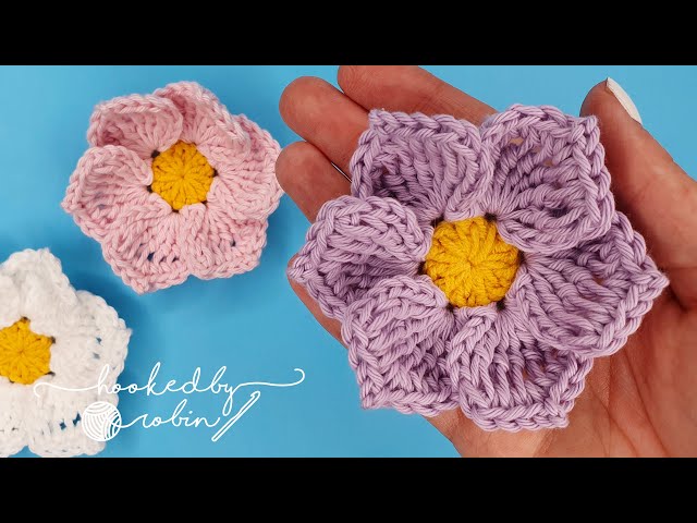 The Olivia Flower | How to Crochet a Simple Flower (Easy Tutorial) 🌺 - YouTube the-olivia-flower-how-to-crochet-a-simple-flower-easy-tutorial-youtube