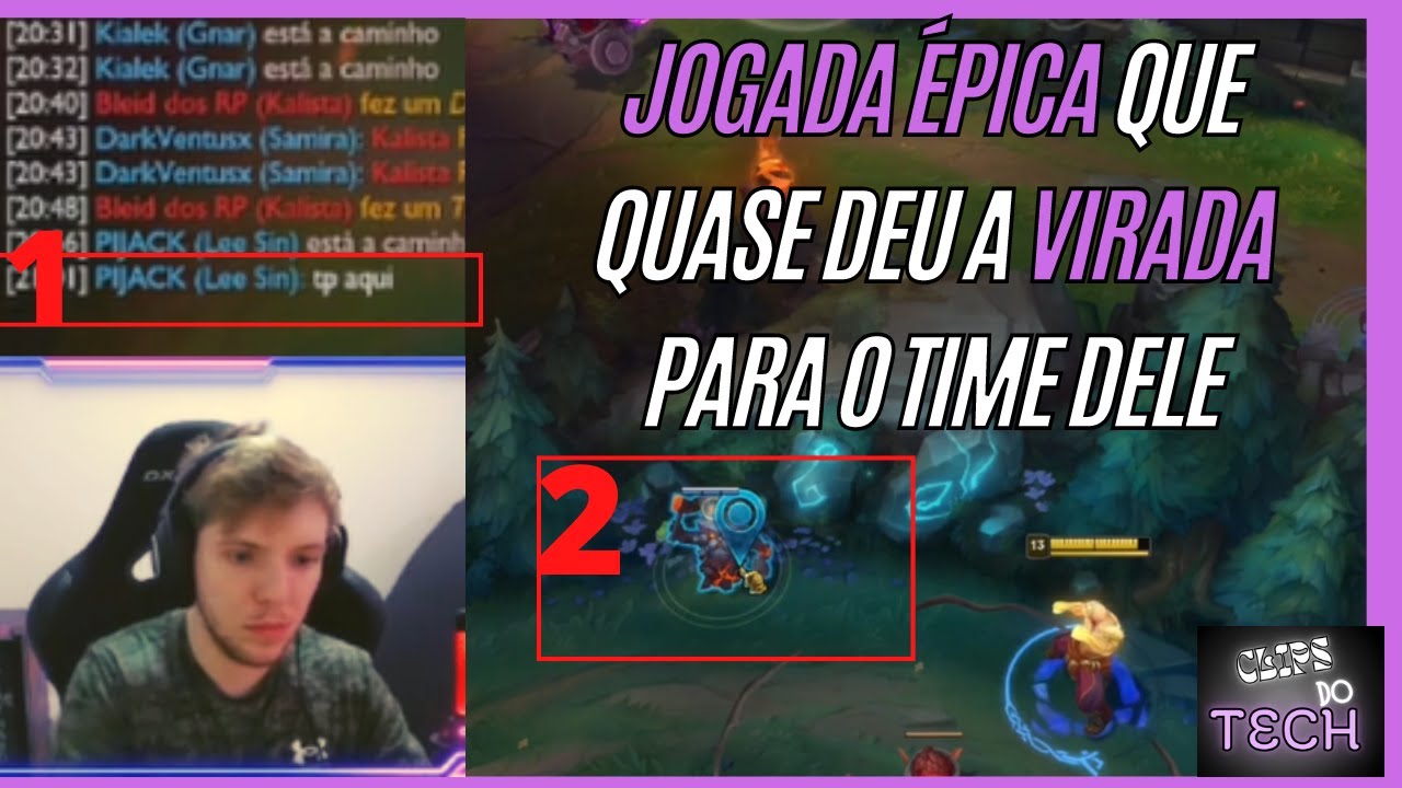 Olha essa jogada TRYHARD que o PIJACK fez de LEE SIN - MELHOR CALL DA PARTIDA!!!