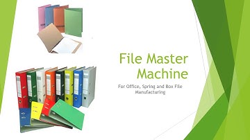 File Master Machine