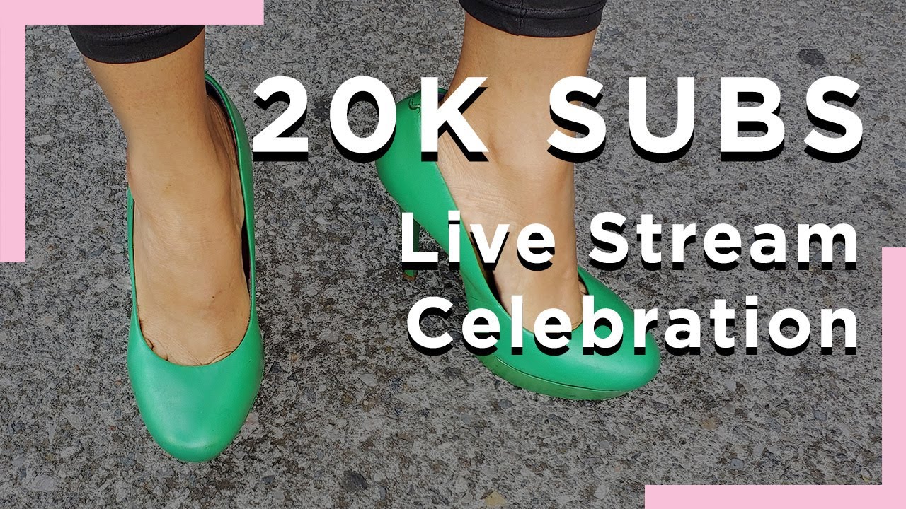 20K Subscribers Celebration! Shoe Shine with Kat Come Chat with me! YouTube