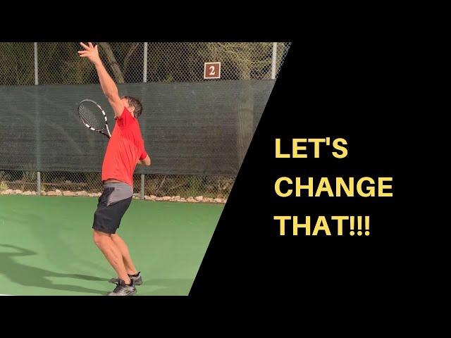 Do you get BACK PAIN after serving in TENNIS? - YouTube