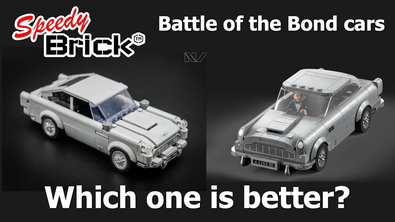LEGO 76911 James Bond's DB5 vs NV Carmocs DB5 masterpiece