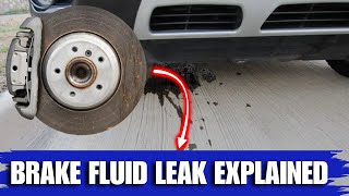 Brake Fluid Leak Explained! Causes, Symptoms & Solutions ||