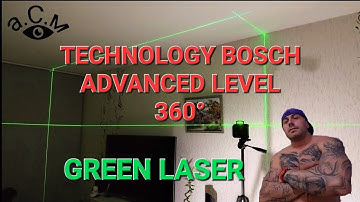 TECHNOLOGY BOSCH ADVANCED LEVEL 360° SET GREEN LASER   а.С.м