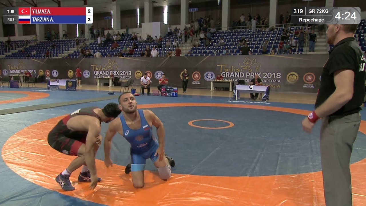 Repechage GR - 72 kg: A. YILMAZ (TUR) v. A. TARZIAN (RUS) - YouTube