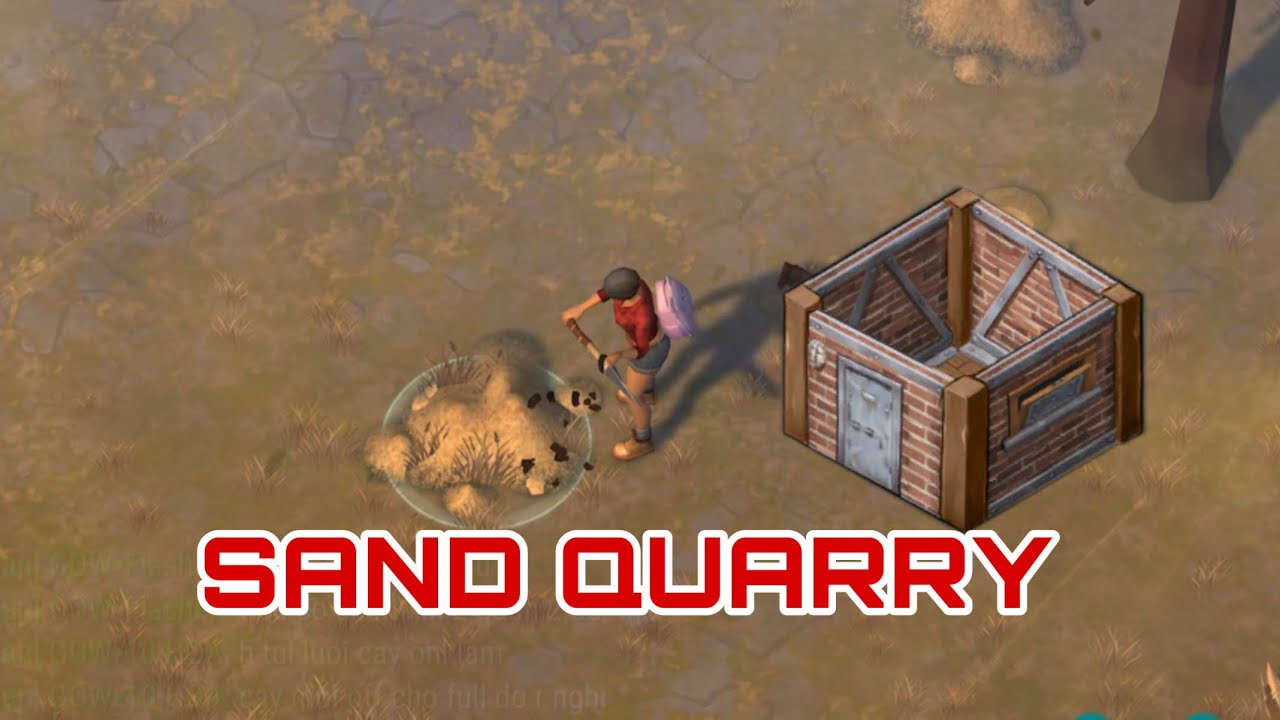 REVIEW SAND QUARRY - NEW LOCATION AFTER BOAT COMPLETE - FRIST STEP TO FINISH WALL LV 5