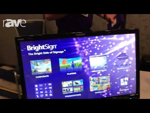 E4 AV Tour: BrightSign Demos HO523 Digital Signage Media Player