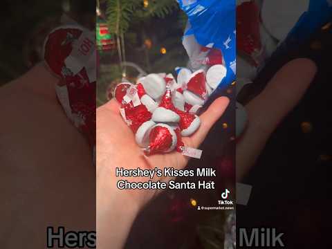 Hershey S Brings Back Hershey S Kisses Milk Chocolate Santa Hat Hersheys Christmas Chocolate