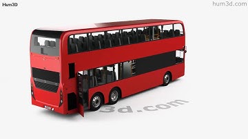 Alexander Dennis Enviro 500 Double-Decker Bus with HQ interior 2016 3D model by 3DModels.org