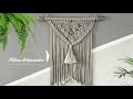 MACRAMÉ - PAINEL DECORATIVO - PASSO A PASSO...